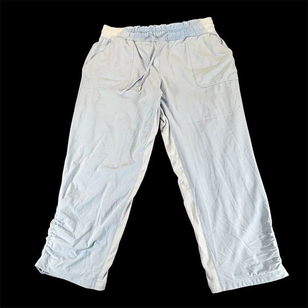 Lululemon Sz 14 Beyond the Studio 7/8 Pant Lined Jogger Pants Sweatpant EUC